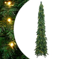 vidaXL Künstlicher Weihnachtsbaum mit 130 LEDs 210 cm