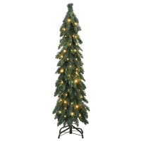 vidaXL K&uuml;nstlicher Weihnachtsbaum mit 60 LEDs 120 cm