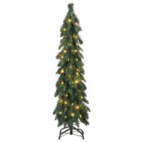 vidaXL K&uuml;nstlicher Weihnachtsbaum mit 80 LEDs 150 cm