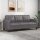 vidaXL 3-Sitzer-Sofa Grau 180 cm Kunstleder