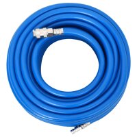 vidaXL Luftschlauch Blau 0,6" 10 m PVC