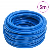 vidaXL Luftschlauch Blau 0,6&quot; 5 m PVC