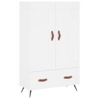 vidaXL Highboard Weiß 69,5x31x115 cm Holzwerkstoff