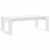 vidaXL Couchtisch Weiß 102x50x35 cm Holzwerkstoff