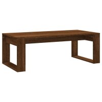 vidaXL Couchtisch Braun Eichen-Optik 102x50x35 cm Holzwerkstoff