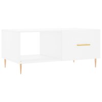 vidaXL Couchtisch Wei&szlig; 90x50x40 cm Holzwerkstoff