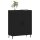 vidaXL Sideboard Schwarz 69,5x34x90 cm Holzwerkstoff