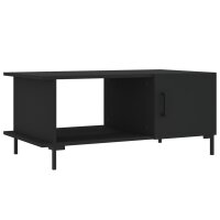 vidaXL Couchtisch Schwarz 90x50x40 cm Holzwerkstoff