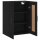 vidaXL Wandschrank Schwarz 69,5x34x90 cm Holzwerkstoff