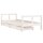 vidaXL Kinderbett mit Schubladen Weiß 80x200 cm Massivholz Kiefer