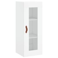 vidaXL Wandschrank Weiß 34,5x34x90 cm