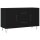 vidaXL Sideboard Schwarz 100x36x60 cm Holzwerkstoff