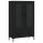 vidaXL Highboard Schwarz 69,5x31x115 cm Holzwerkstoff