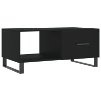 vidaXL Couchtisch Schwarz 90x50x40 cm Holzwerkstoff