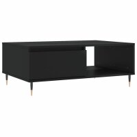 vidaXL Couchtisch Schwarz 90x60x35 cm Holzwerkstoff