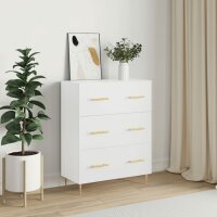 vidaXL Sideboard Wei&szlig; 69,5x34x90 cm Holzwerkstoff