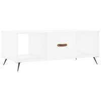 vidaXL Couchtisch Wei&szlig; 102x50x40 cm Holzwerkstoff