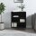 vidaXL Sideboard Schwarz 57x35x70 cm Holzwerkstoff