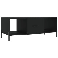 vidaXL Couchtisch Schwarz 102x50x40 cm Holzwerkstoff