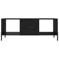 vidaXL Couchtisch Schwarz 102x50x40 cm Holzwerkstoff