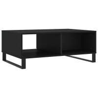 vidaXL Couchtisch Schwarz 90x60x35 cm Holzwerkstoff