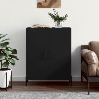 vidaXL Sideboard Schwarz 69,5x34x90 cm Holzwerkstoff