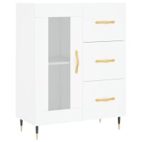 vidaXL Sideboard Weiß 69,5x34x90 cm Holzwerkstoff