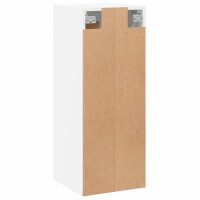 vidaXL Wandschrank Wei&szlig; 34,5x34x90 cm Holzwerkstoff