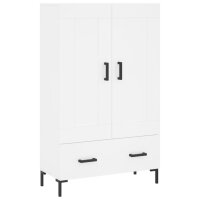 vidaXL Highboard Weiß 69,5x31x115 cm Holzwerkstoff