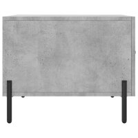 vidaXL Couchtische 2 Stk. Betongrau 50x50x40 cm Holzwerkstoff