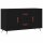 vidaXL Sideboard Schwarz 100x36x60 cm Holzwerkstoff