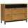 vidaXL Schubladenschrank FLAM 110x40x80 cm Massivholz Kiefer