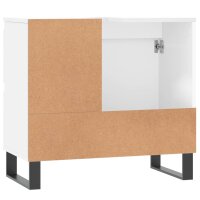 vidaXL Badschrank Wei&szlig; 65x33x60 cm Holzwerkstoff