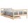 vidaXL Kinderbett mit Schubladen 90x190 cm Massivholz Kiefer