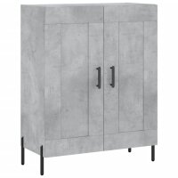 vidaXL Sideboard Betongrau 69,5x34x90 cm Holzwerkstoff