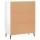 vidaXL Sideboard Hochglanz-Wei&szlig; 69,5x34x90 cm Holzwerkstoff