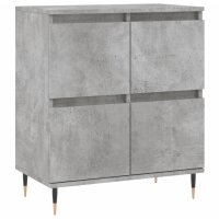 vidaXL Sideboard Betongrau 60x35x70 cm Holzwerkstoff