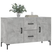 vidaXL Sideboard Betongrau 100x36x60 cm Holzwerkstoff