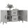 vidaXL Sideboard Betongrau 100x36x60 cm Holzwerkstoff