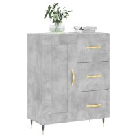 vidaXL Sideboard Betongrau 69,5x34x90 cm Holzwerkstoff