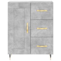 vidaXL Sideboard Betongrau 69,5x34x90 cm Holzwerkstoff