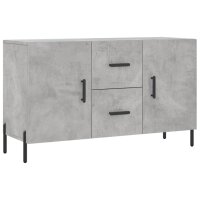 vidaXL Sideboard Betongrau 100x36x60 cm Holzwerkstoff