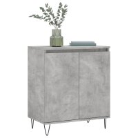 vidaXL Sideboard Betongrau 60x35x70 cm Holzwerkstoff