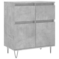 vidaXL Sideboard Betongrau 60x35x70 cm Holzwerkstoff