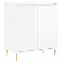 vidaXL Sideboard Hochglanz-Wei&szlig; 60x35x70 cm Holzwerkstoff