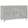 vidaXL Sideboard Betongrau 100x36x60 cm Holzwerkstoff