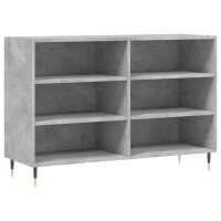 vidaXL Sideboard Betongrau 103,5x35x70 cm Holzwerkstoff