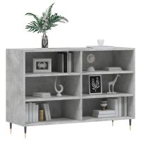 vidaXL Sideboard Betongrau 103,5x35x70 cm Holzwerkstoff