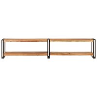 vidaXL TV-Schrank 200x30x40 cm Massivholz Akazie