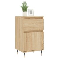 vidaXL Sideboards 2 Stk. Sonoma-Eiche 40x35x70 cm Holzwerkstoff